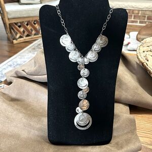 Silpada Sterling Silver Disc Necklace